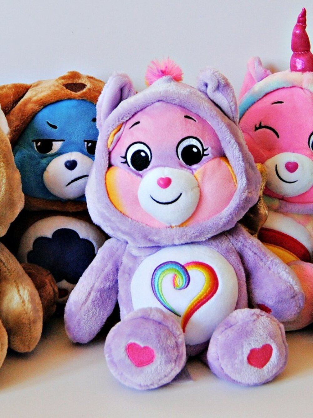 6 Care Bears "Unlock The Magic" Basic Fun 12" Hoodie Friends 2021